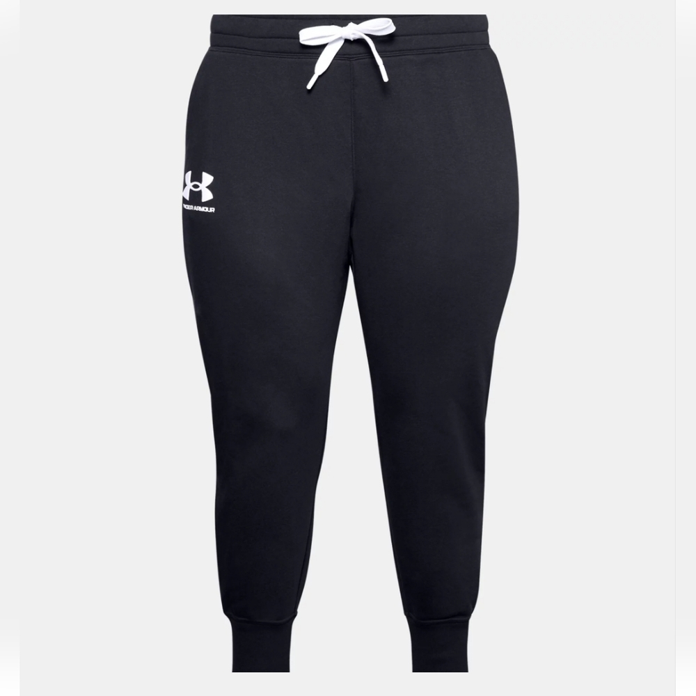 NWT Women's Under Armour Rival Fleece Joggers - Picture 1 of 9